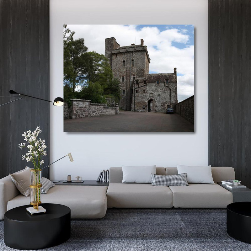 Drummond Castle, 36" H x 44" W
