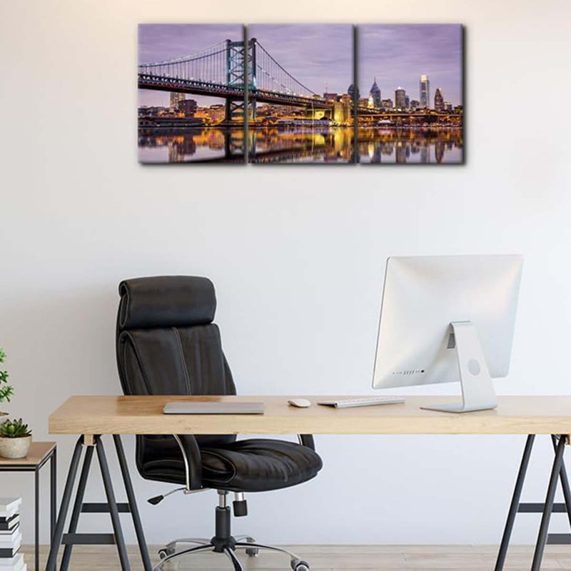 3 Piece Wrapped Canvas Wall Art