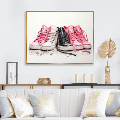 " Fashion Pink Sneakers Obsession II "