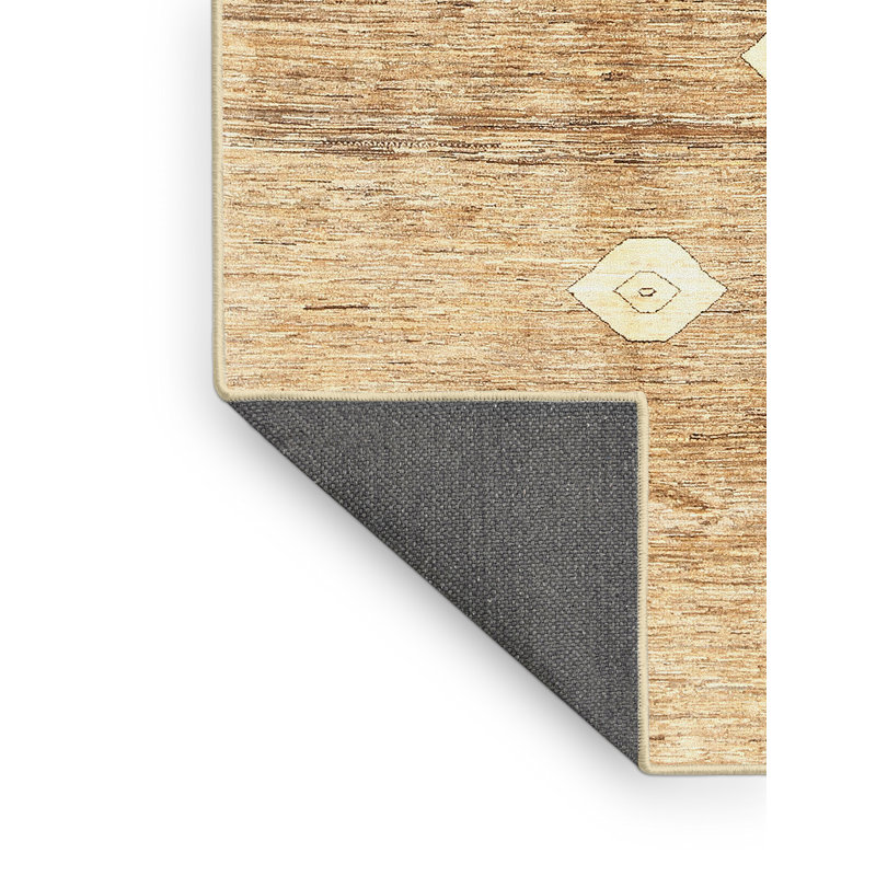 Tapis brun contemporain, Rectangle 6 pi x 9 pi