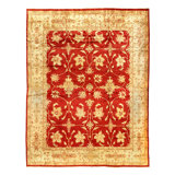 Fine Hand knotted Oushak Rug 14'3'' X 17'11''