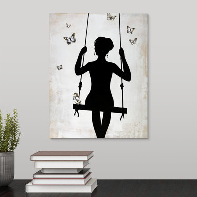 « summer swing », peinture sur toile