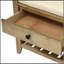 Étagère à chaussures TREXM avec siège rembourré et tiroirs, banc de rangement multifonctionnel pour entrée (gris délavé)-588369753