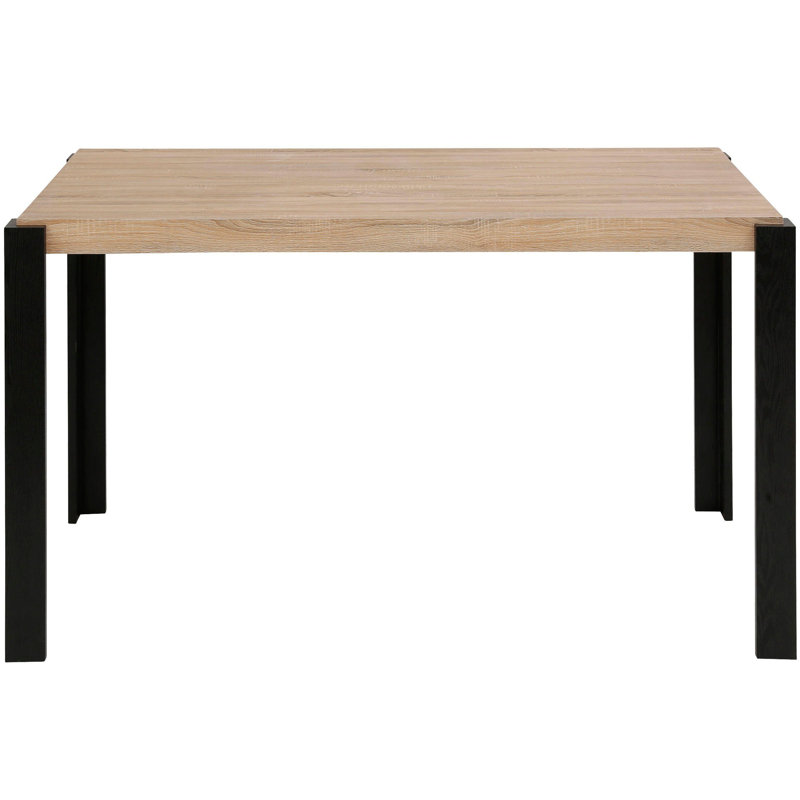 Mcelvain Metal Base Dining Table, 80cm W x 120cm L