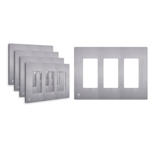 3 - Gang Rocker Standard Wall Plate