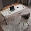 Bureau de luxe en pierre frittée blanc clair-1448005986