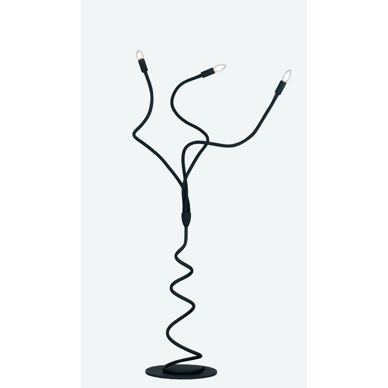 Ferebee 165cm Novelty Floor Lamp, Black