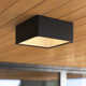 Leni LED Ceramic Square Outdoor Flush Mount