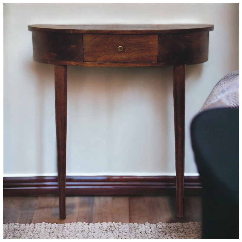Console en châtaignier sans dossier