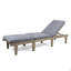 Chaise longue en bois Kd avec coussin-1801567410-1801567408