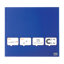 Wall Mounted Magnetic Glass Board-50010522-50010523