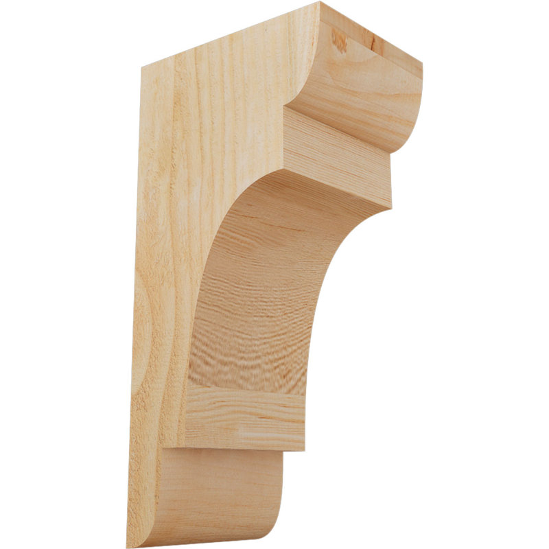New Brighton Corbel, H 16 po x l 6 po x P 8 po, Sapin de Douglas, Sciage brut