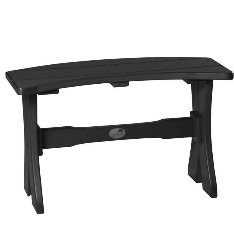 Banc de pique-nique en plastique Aiko Classic, Noir