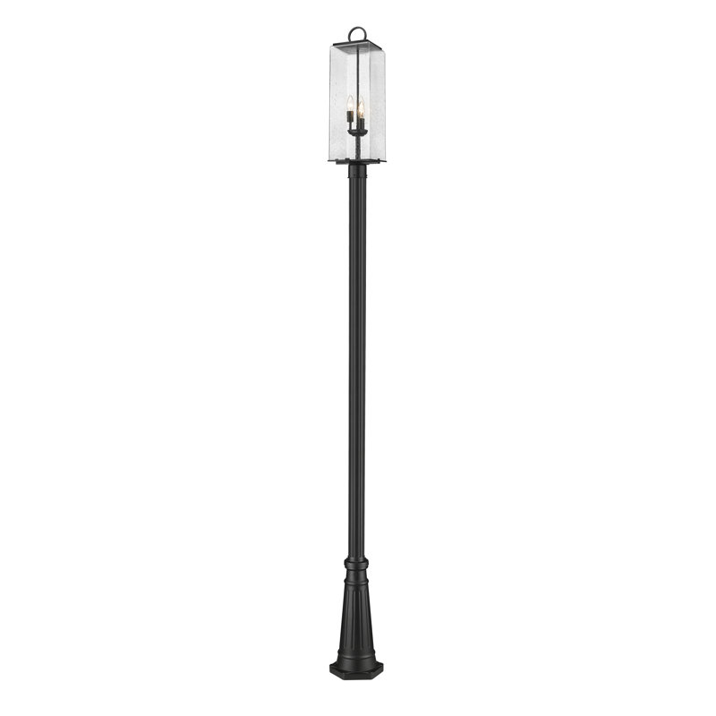 Lampe sur pied d'extérieur 120,5 po Sana