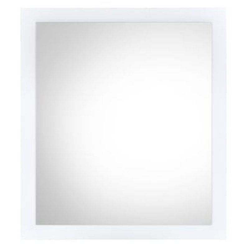 Miroir Overmantel, Blanc