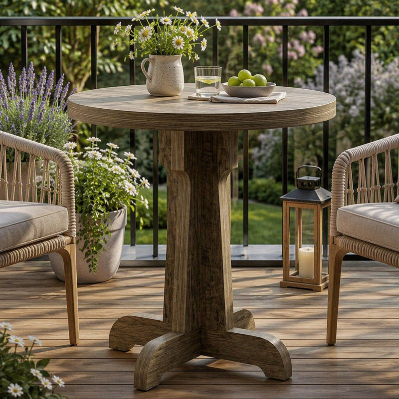 23.6" Round Dining Table