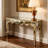 Jocqua 47.24'' Glass Top Console Table