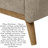 Brooklington 67.7" Square Arm Loveseat with Wooden Legs (Legs Tone May Vary)-1393637135