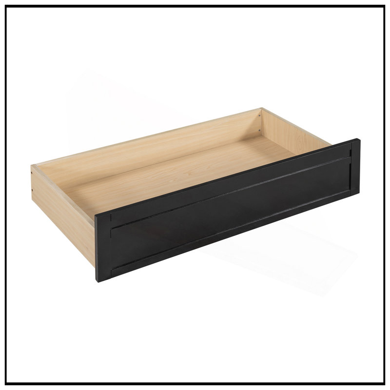 Daybed With Wood Slat Support, Bedside Shelves, And Two Drawers For Versatile Storage And Comfort, Twin, Black