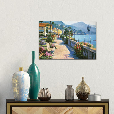 Bellagio Promenade- Gallery-Wrapped Canvas Giclée