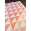 Tapis ivoire / rose / orange en laine touffeté à la main Glory-20383268