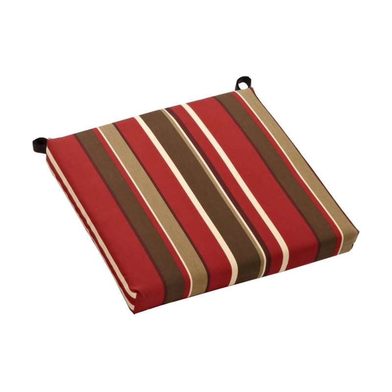 Coussin de chaise adirondack intérieur/extérieur sangria