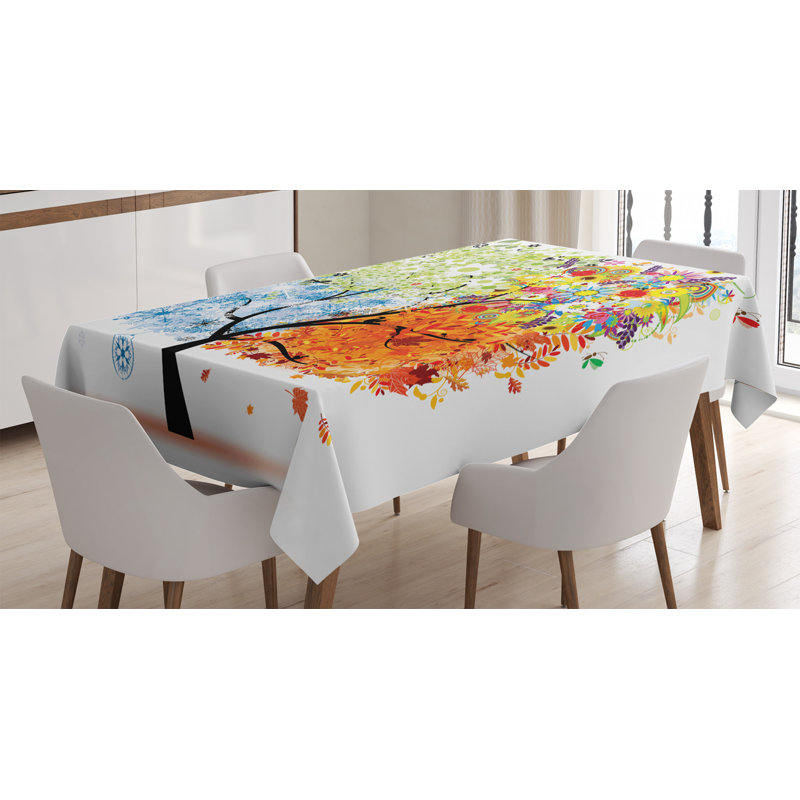 Tree Tablecloth, 70" L x 52" W