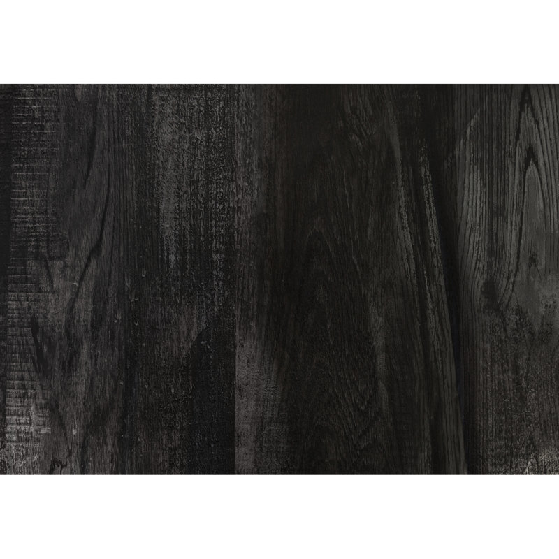 Table à collation en stratifié noir pour la chambre à coucher - Style robuste et moderne avec un look contemporain