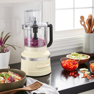 Kitchenaid, 3.1l Compact Food Processor. Chop, Shred, Slice, Dice Knead, Mix And Purée