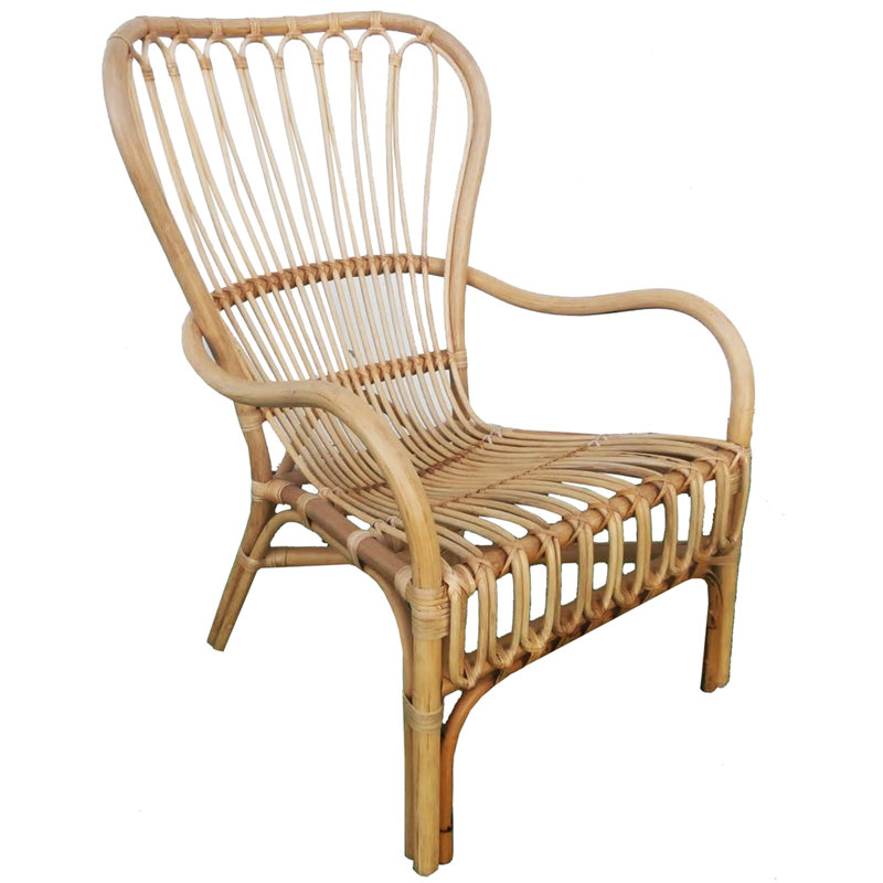 Fauteuil en rotin - naturel