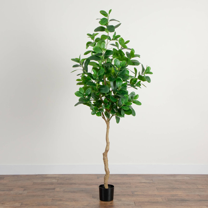 7 pi Ficus Audrey artificiel, H 84 po x l 28 po x P 7 po