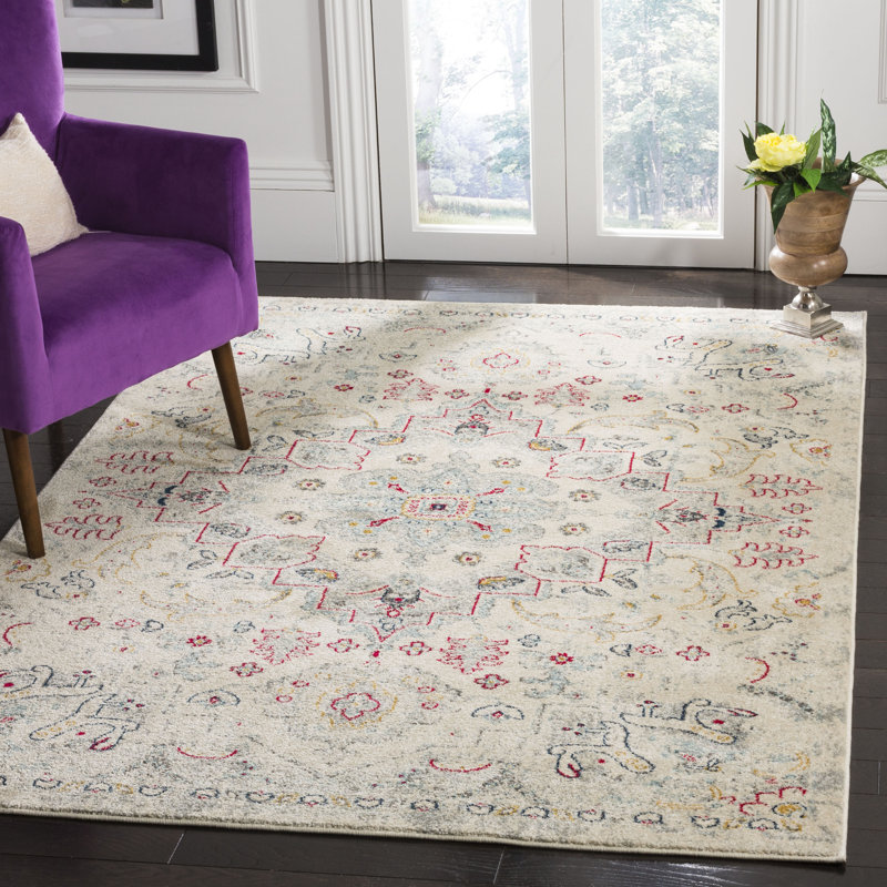 Gutierez Performance Oriental Rug, Rectangle 5'3" x 7'6"