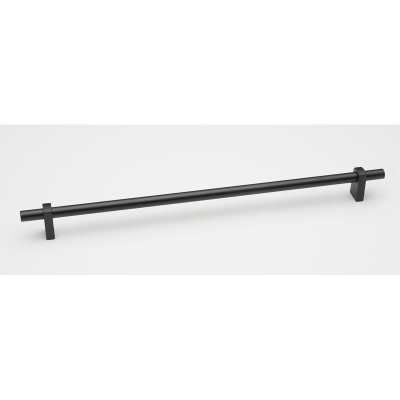 Poignée lisse Vita Bella, Noir mat, 18"