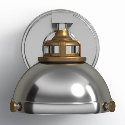 Kyoto Steel Armed Sconce