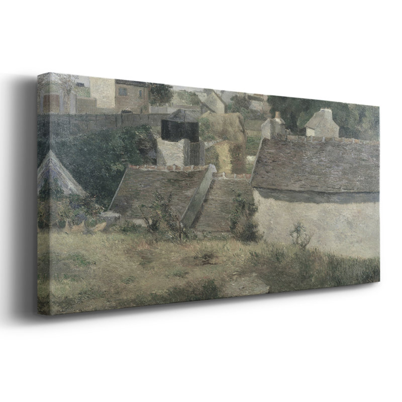 Série paysage - Dxcviii - Toile tendue avec châssis - Prêt à accrocher, H 20 po x l 50 po