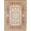 Hand-Knotted High-Quality Beige and Red Area Rug