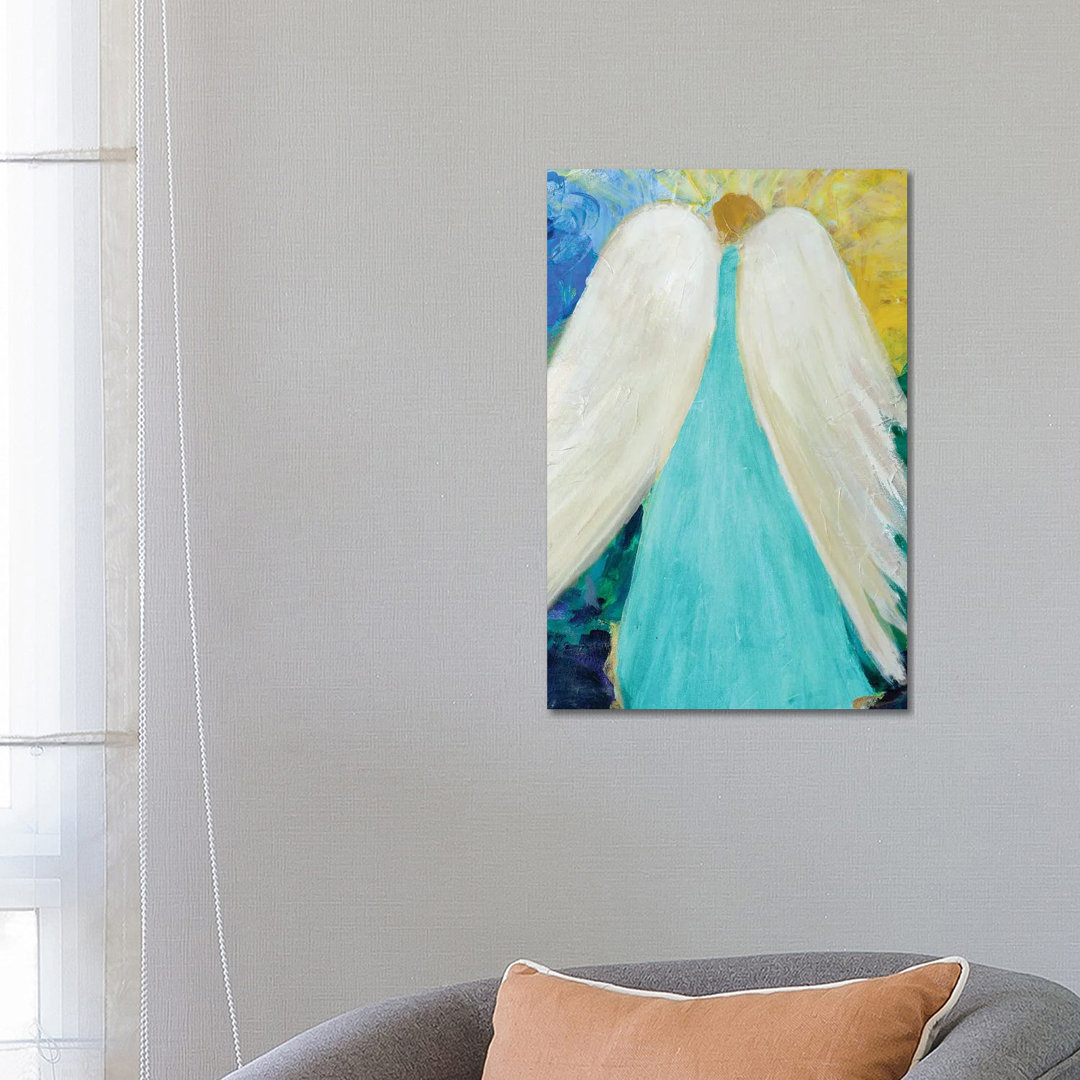 Dreams And Angel Wings by Robin Maria - Painting on Canvas