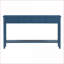 U_STYLE Table basse en MDF avec 4 tiroirs lisses Tablette inférieure, pieds en pin - Rangement peu encombrant pour le salon