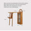 Armoire de rangement et table de bar Modern Minimalist