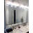 Meade Wood Framed Mirror with Safety Backing ideal for Bathroom / Vanity Mirror-1194087890-1194087906