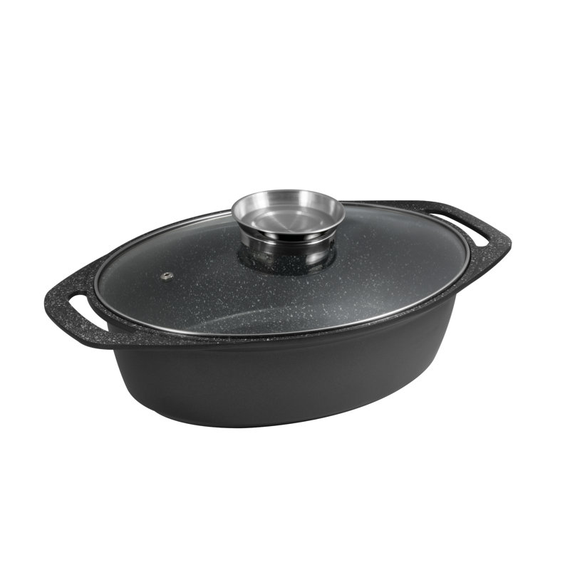 Carl Schmidt Sohn 3L Non-Stick Aluminum Oval Dutch Oven
