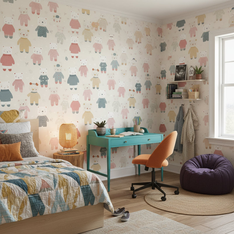 Papier peint Teddy Bears