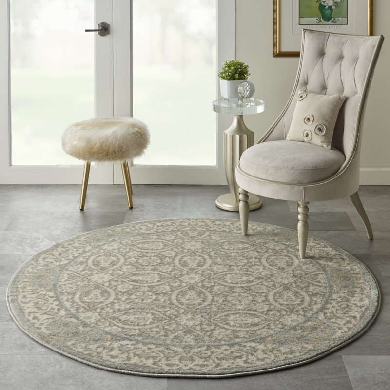 Allonah Oriental Indoor Rug, Round 5'3"