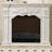 Solid Wood Freestanding Fireplace-344192699