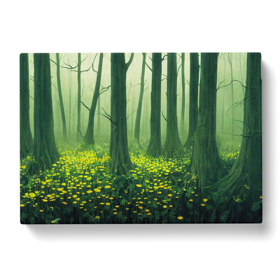Spectacular Spring Forest - Wrapped Canvas