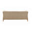 Chesterfield Modern 2 Seater Sofa Wood-965508872