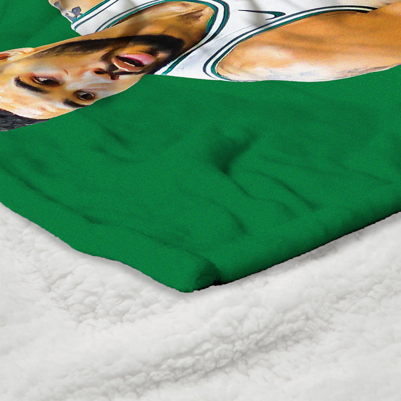 Jeté en sherpa NBA Boston Celics Jayson Tatum Silk Touch