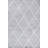 Mandrel Minimalist Diamond Trellis Light Gray/White Rug-1922410122