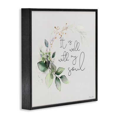 Well With My Soul Framed Giclee Art by Susan Ball