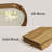 Solid Wood Frame Wall and Leaning Mirror